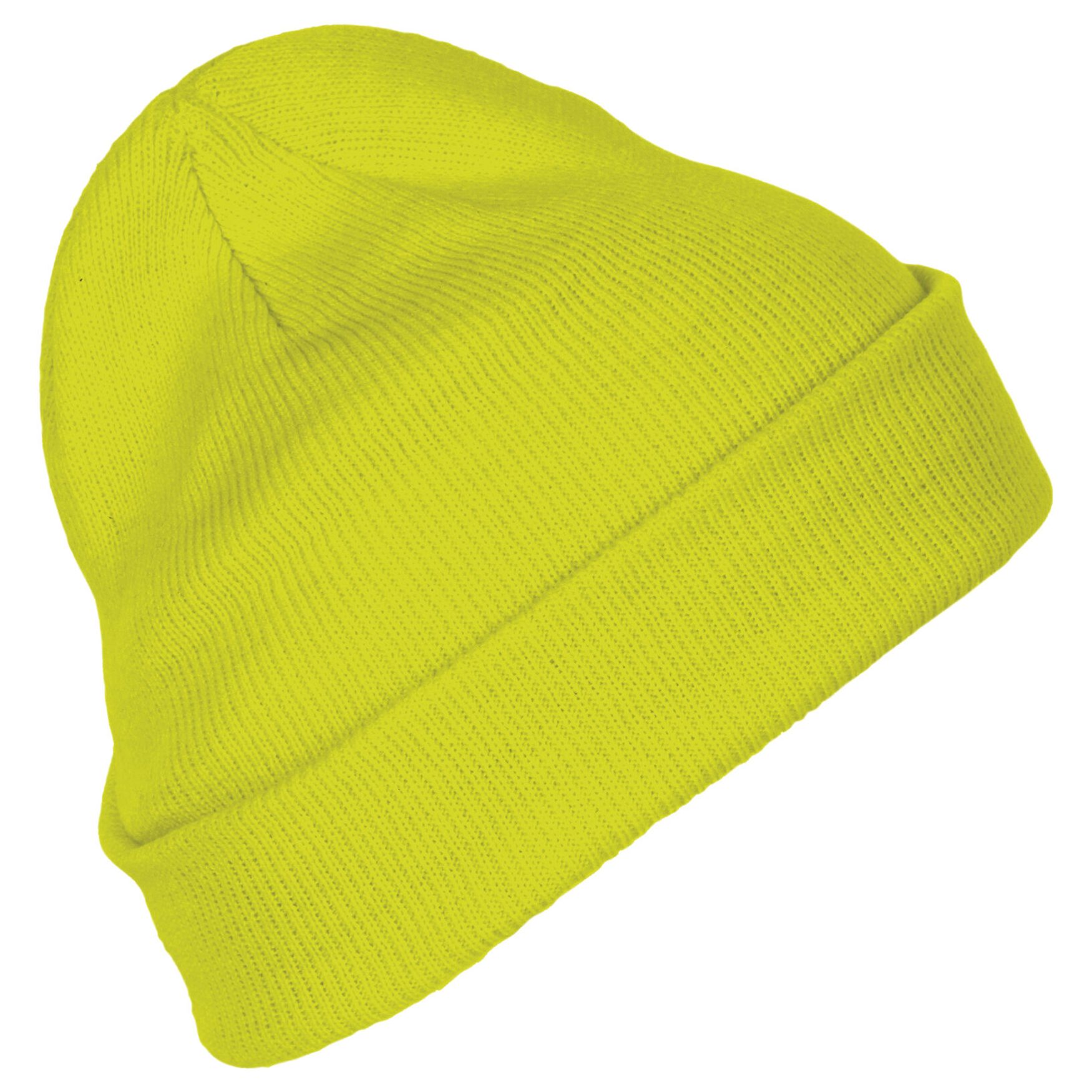 Pittsburgh Bonnet acrylique 01664 - Jaune fluo