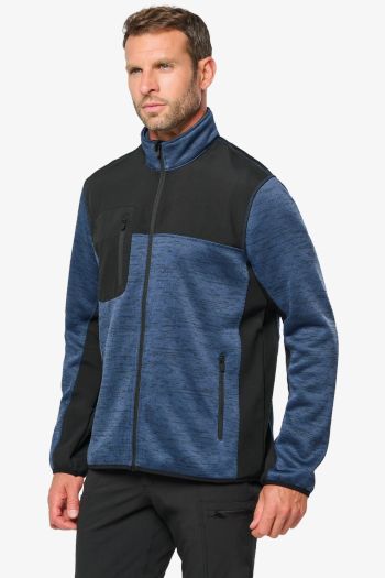 Image produit Veste Recyclée Polytricot Homme Softshell wk9108