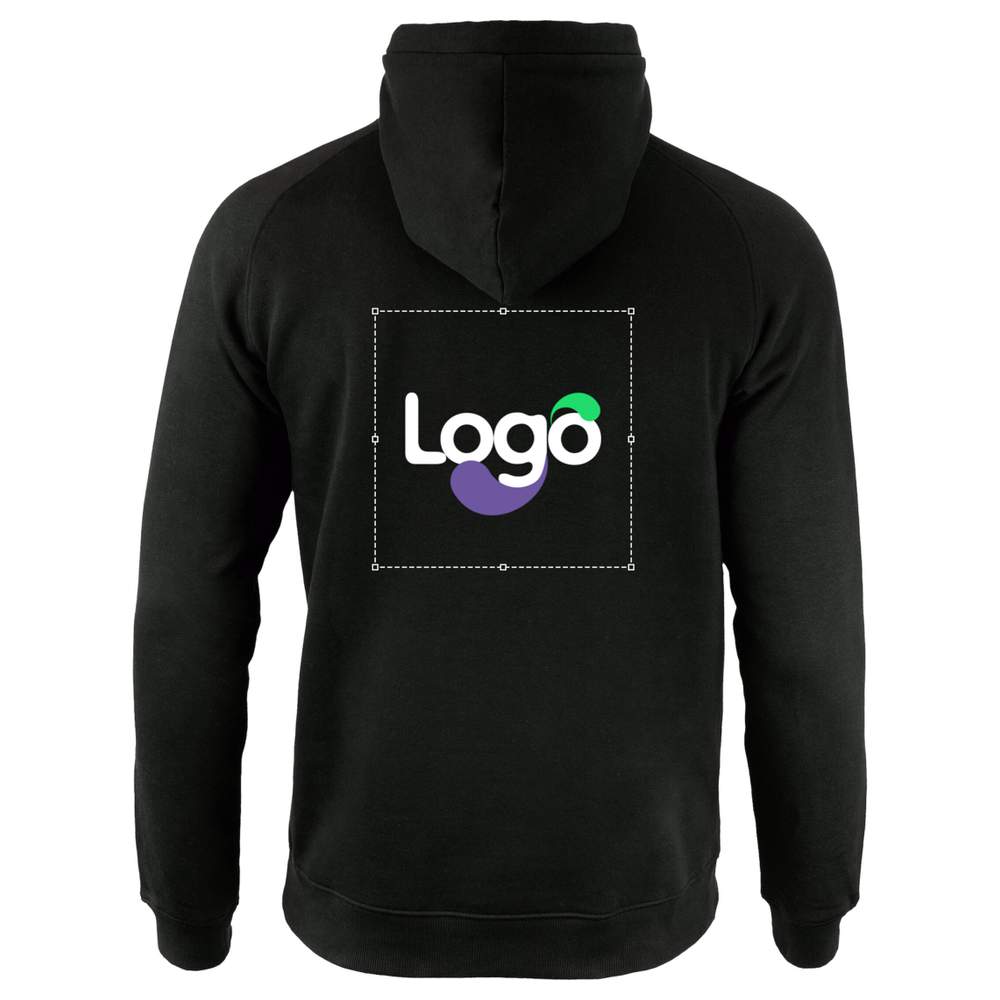 Play Fresno men Sweat Hooded Customization with your visual fres-m - Black