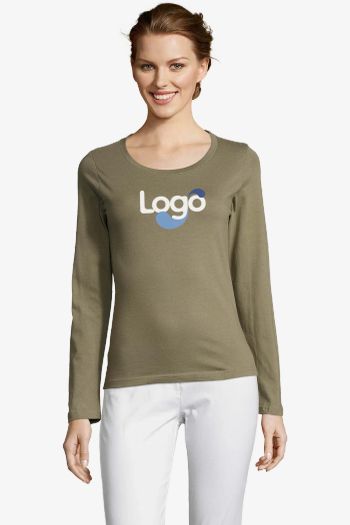 Image produit Majestic Camiseta mujer cuello redondo 11425