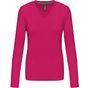 Image produit Women's long-sleeve v neck tshirt k382