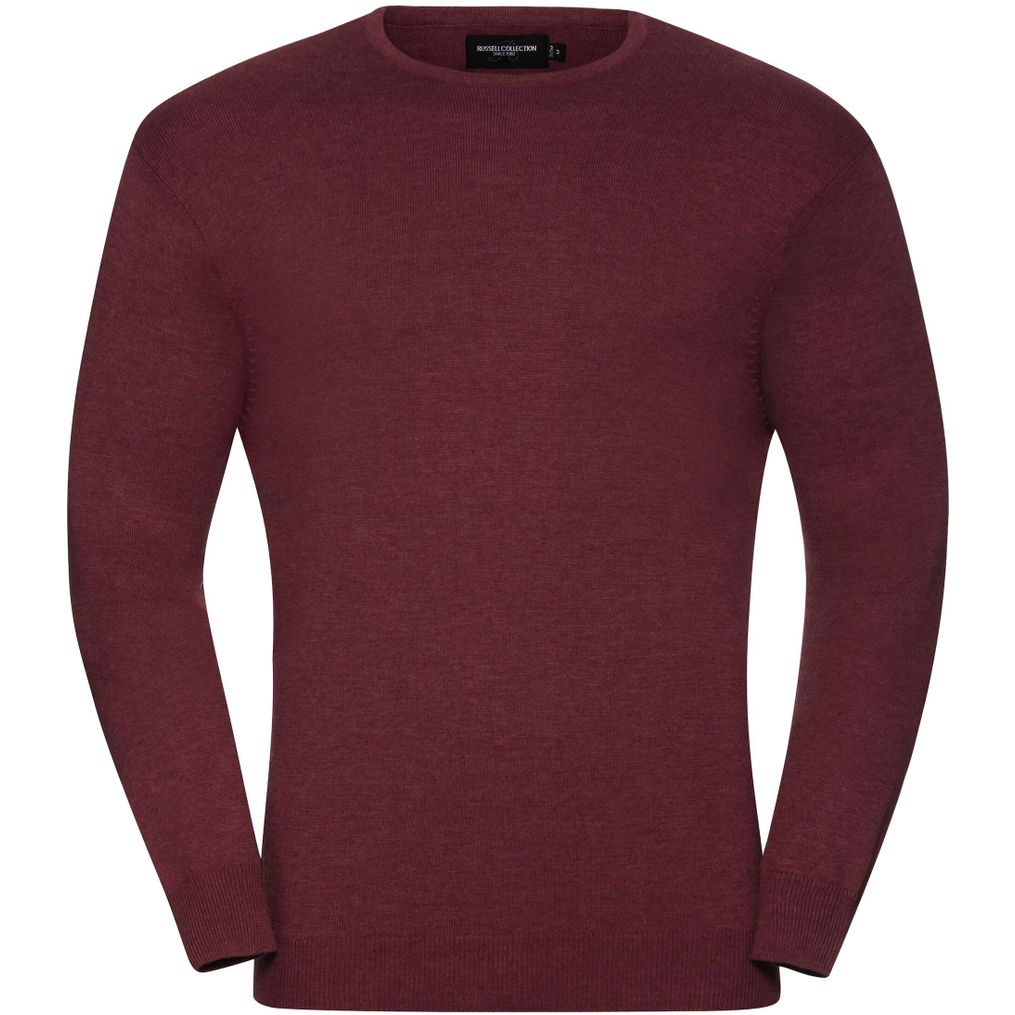 Image produit Men’s crew neck knitted pullover r-717m-0