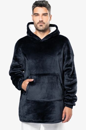 Image produit Cobertor poncho unissex Sweat oversized sherpa k410