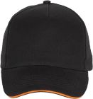 black/orange