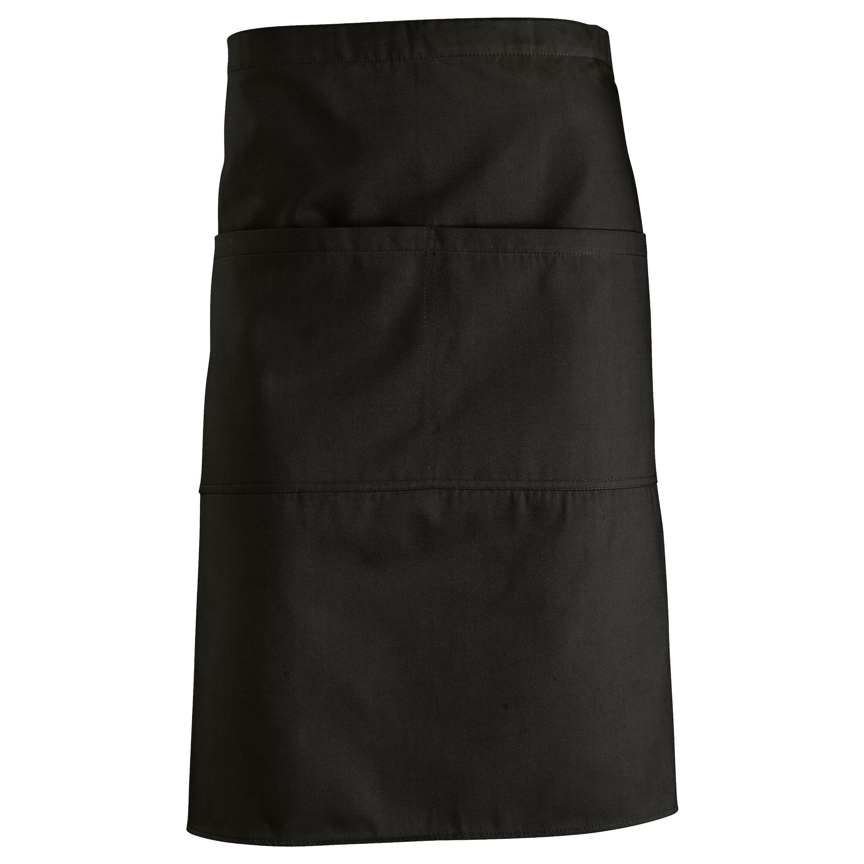 Greenwich Tablier moyen polycoton classique 88020 - Noir profond