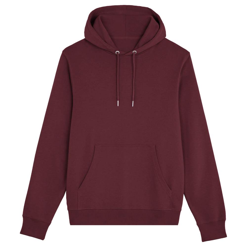 Sudadera de algodón y poliéster personalización con su visuel stsu011 - Burgundy
