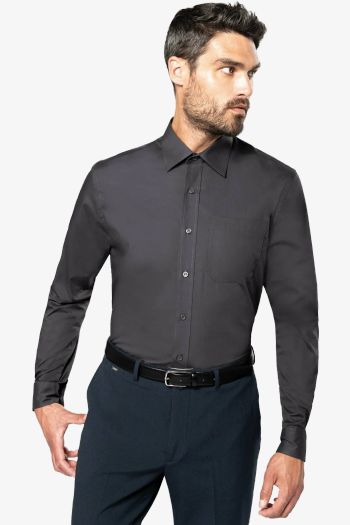 Image produit Camisa popeline manga comprida k541