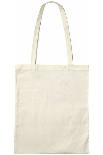Promocyjna torebka shopper z lekiego bawełnianego materiału ls42b - Natural