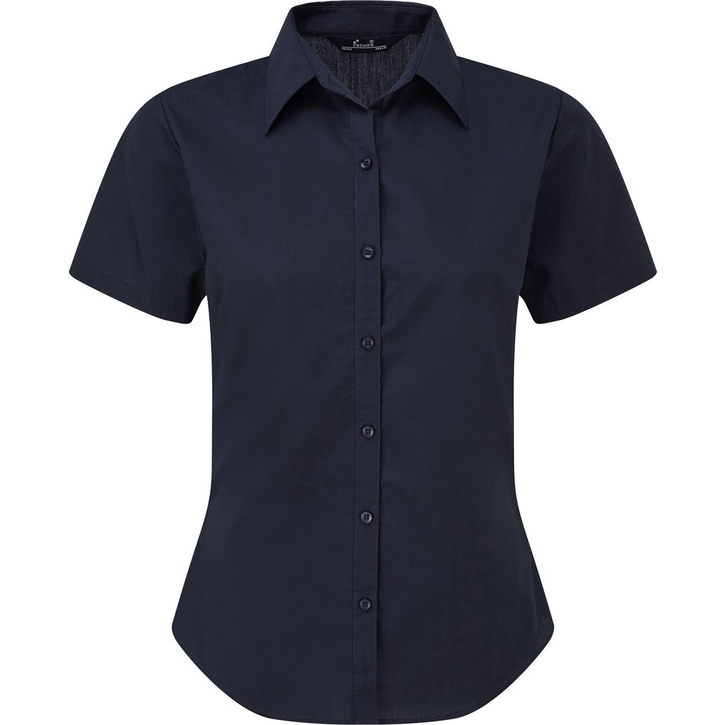 Image produit Poplin short-sleeved blouse for women pr302