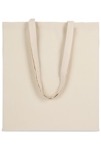 Tote bag i genbrugst stof ki3207 - Natural