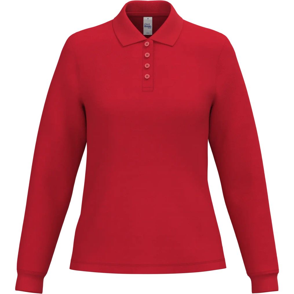 Image produit Polo piqué LSL femme 180 Polo femme ib291