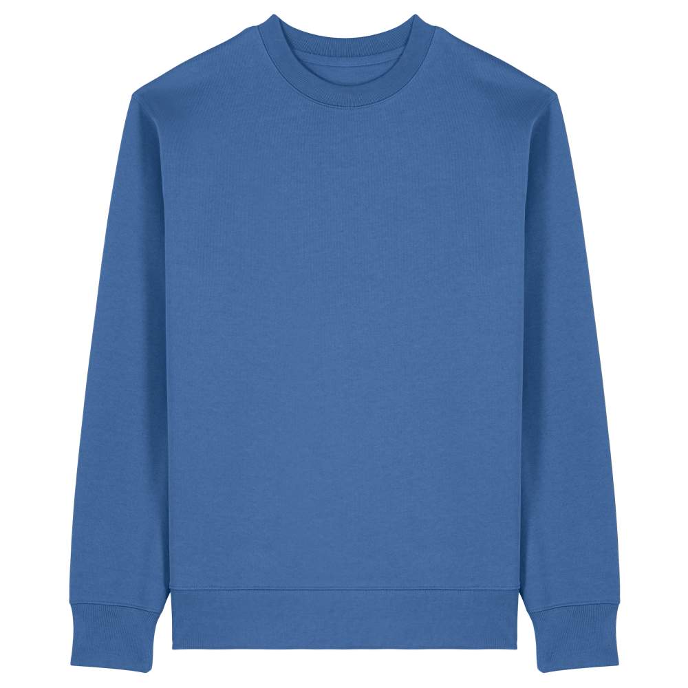 Cambio 2.0 Maglione in cotone biologico personalizzazione stsu178 - Mindful blue