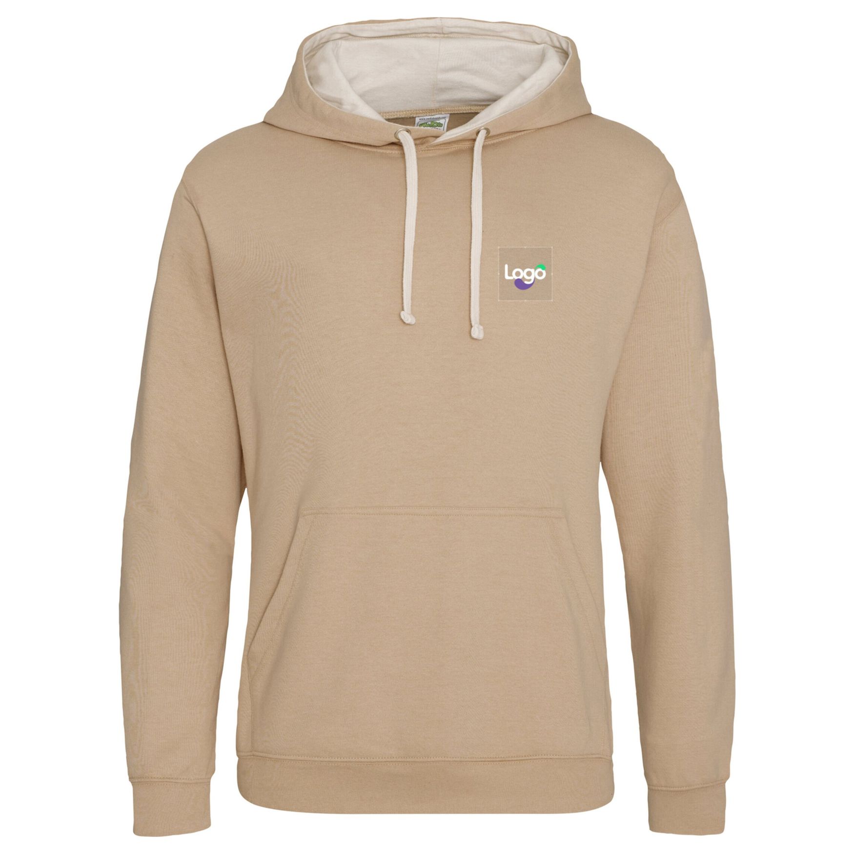 Varsity hoodie jh003 customization - Desert sand vanilla milkshake
