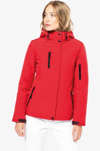 Image produit Parka softshell fodrad kapuschong kvinnor k651