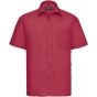 Image produit Chemise Popeline Polyester Coton Classique Manches Courtes Homme Hemd 0r935m0