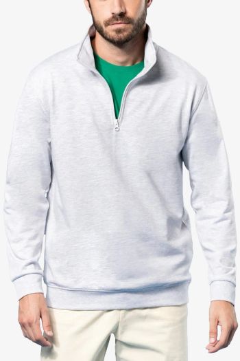 Image produit Sweat-shirt col zippé k478