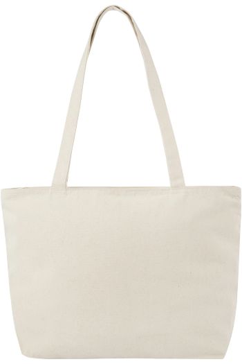 Zippen Einkaufstasche Ningbo Baumwolle 15l 120331 - Naturel