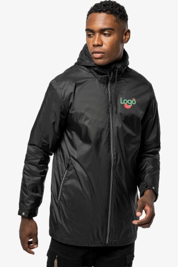 Image produit Hooded jacket with microfleece lining unisex k6153