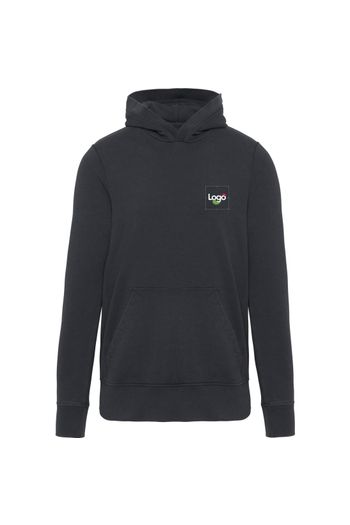Męska bluza z kapturem kv2315 - Vintage charcoal