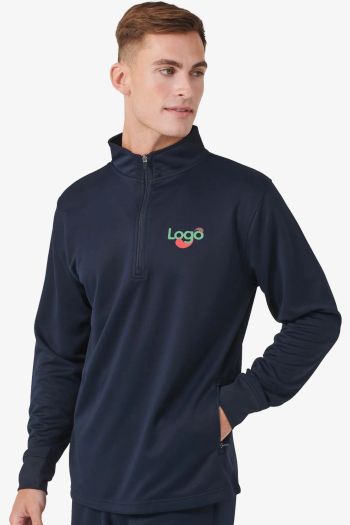 Image produit Gestricktes Sweatshirt-Oberteil mit Reißverschlusskragen lv874