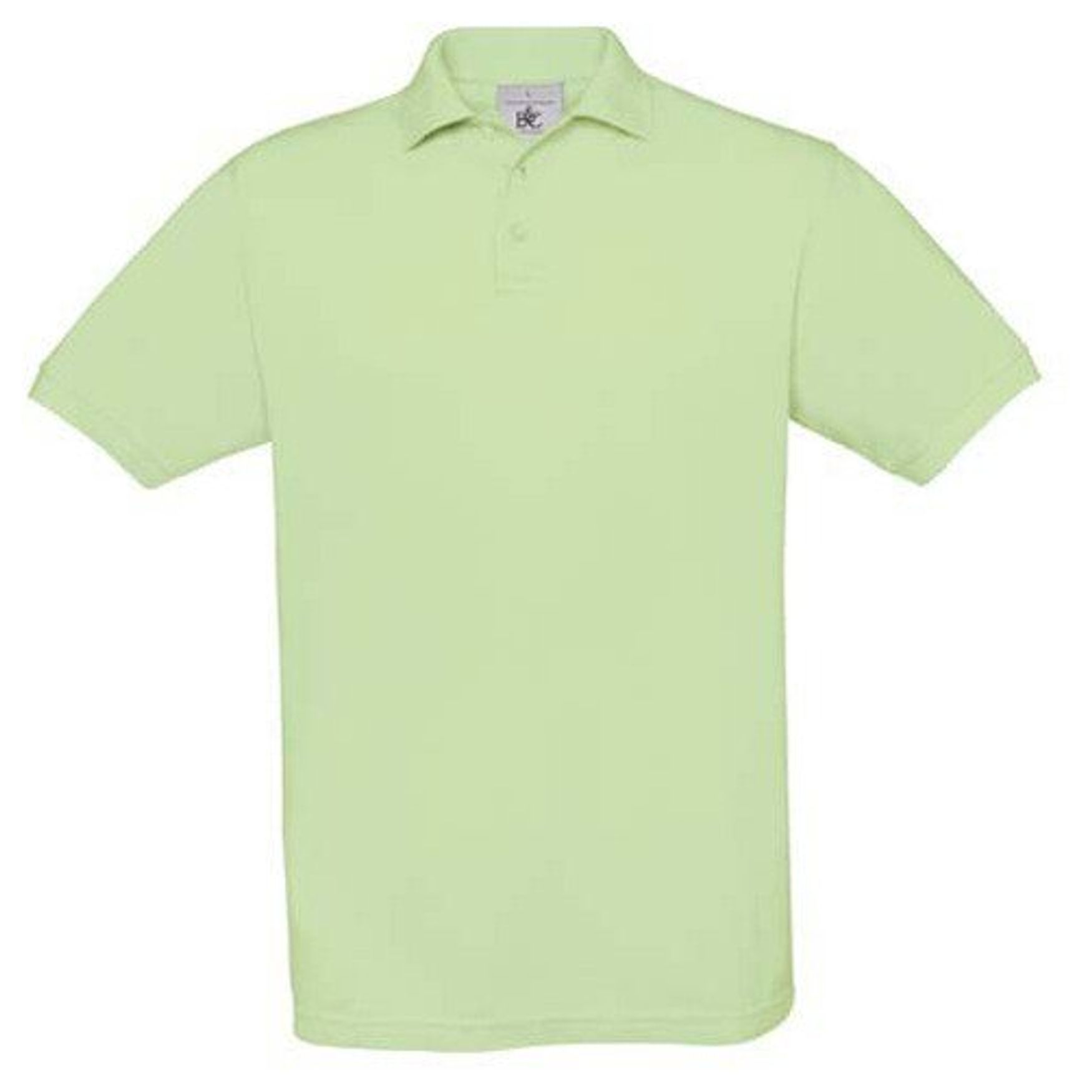 SAFRAN Polo coton boutons pu409 - Mint