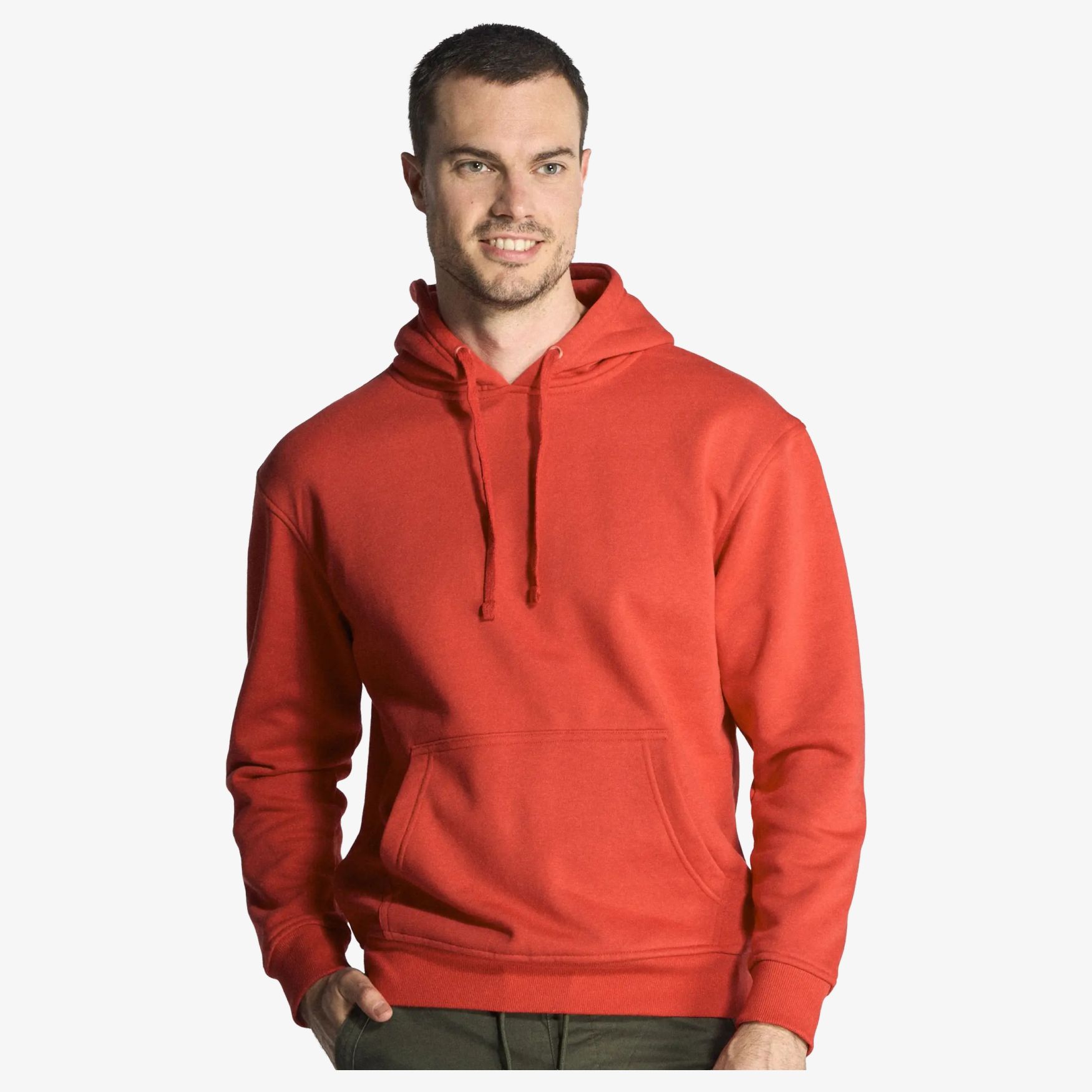 Kangaroo CVC hoodie men swkng275