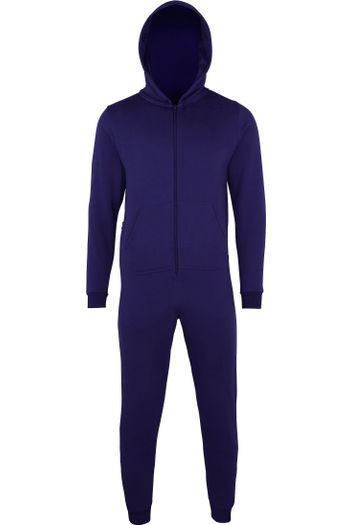 Bodysuit de bebé con cremallera calentito de algodón cc001j - Navy