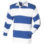 Image produit Gestickte Streifen langärmeliges Rugby-Shirt fr008
