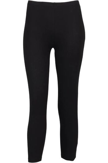 Women's 3/4 length leggings Legging sk068 - Black