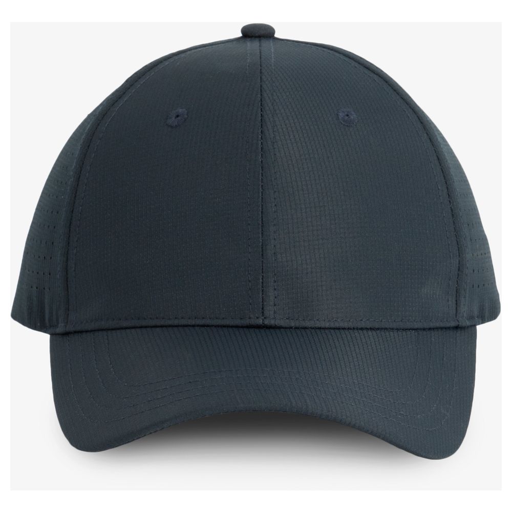 Belüftete Polyester-Kappe mit perforierten Feldern kp118 - Navy