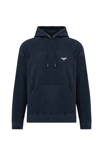 Oversizeowy sweter z kapturem k949 - Navy