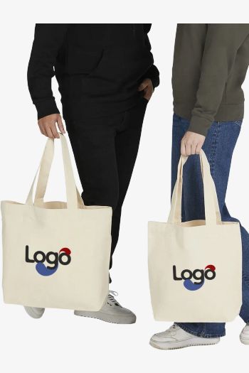 Image produit wide shopper lh Bolsa saco de algodão ca-ws-lh