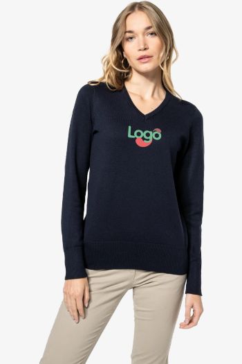 Image produit Maglione scollo a V donna k966