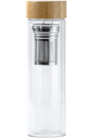 SAOKO glass water bottle bi4203 - Transparent