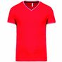 Image produit T-shirt maille piquée col v homme k374
