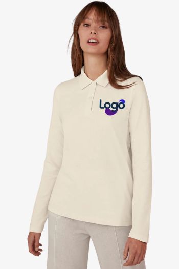 Image produit B&C my polo 180 lsl /vrouwen pw462