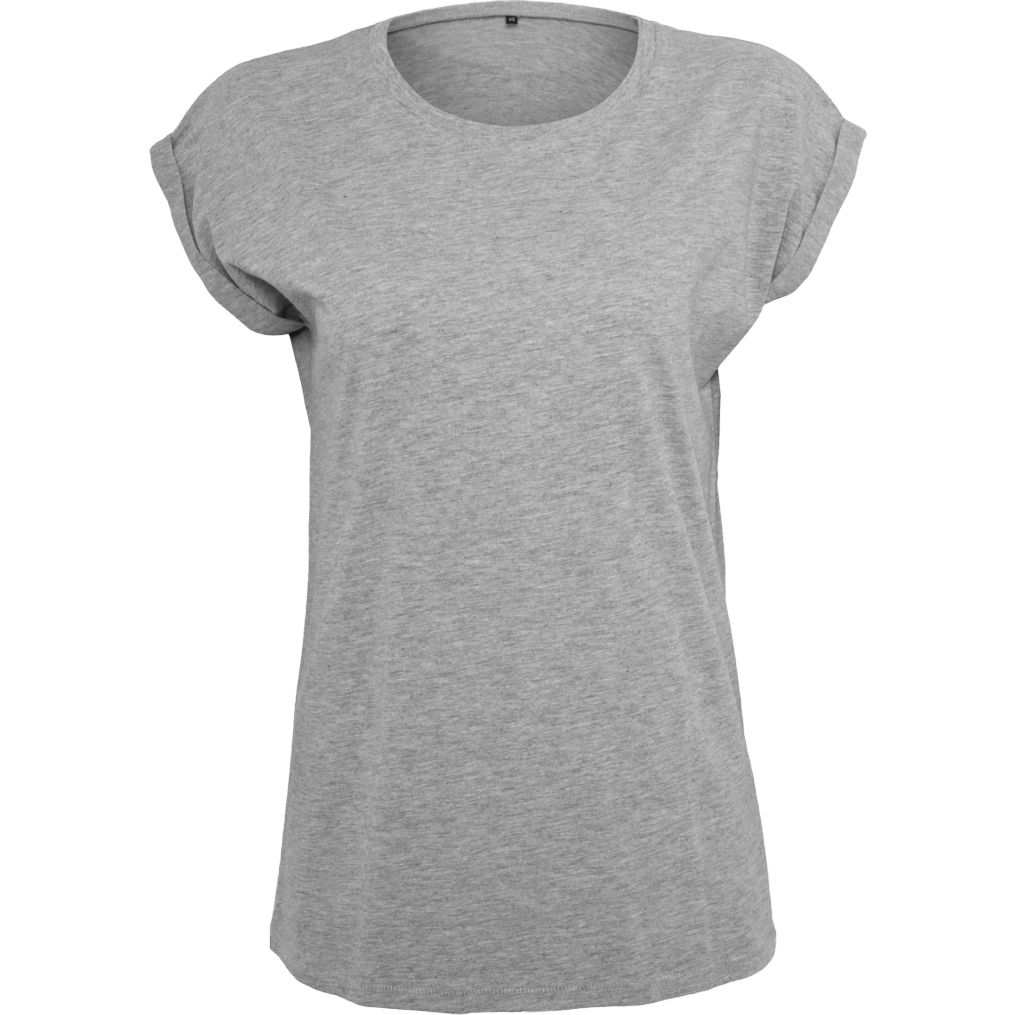 Image produit Camiseta Ladies extended shoulder Tee camisa algodão viscose by021