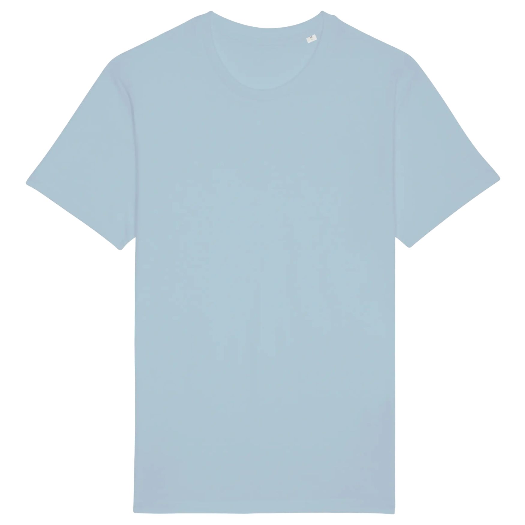Rocker Tee shirt coton biologique sttu758 personnalisation - Sky blue