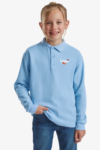 Image produit Long sleeve 65/35 polo kids 63-201-0