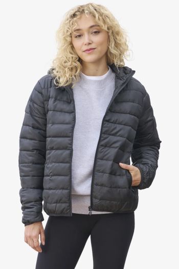 Image produit Stream hooded women chaqueta acolchada con capucha SOL'S 04445