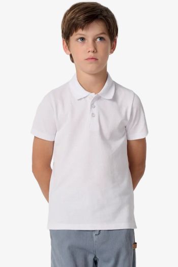 Image produit Polo piqué enfant iDEAL BASIC BRAND ib297