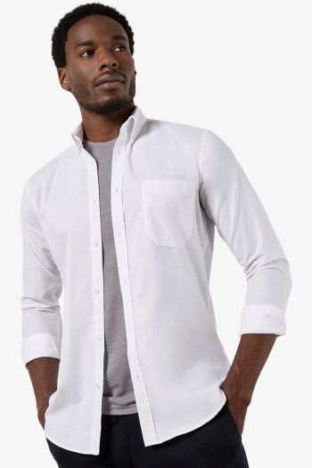 Oxford workwear slim chemise kk184