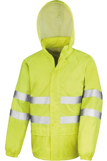 Hi vis waterproof suit tuta impermeabile r216x - Fluorescent yellow