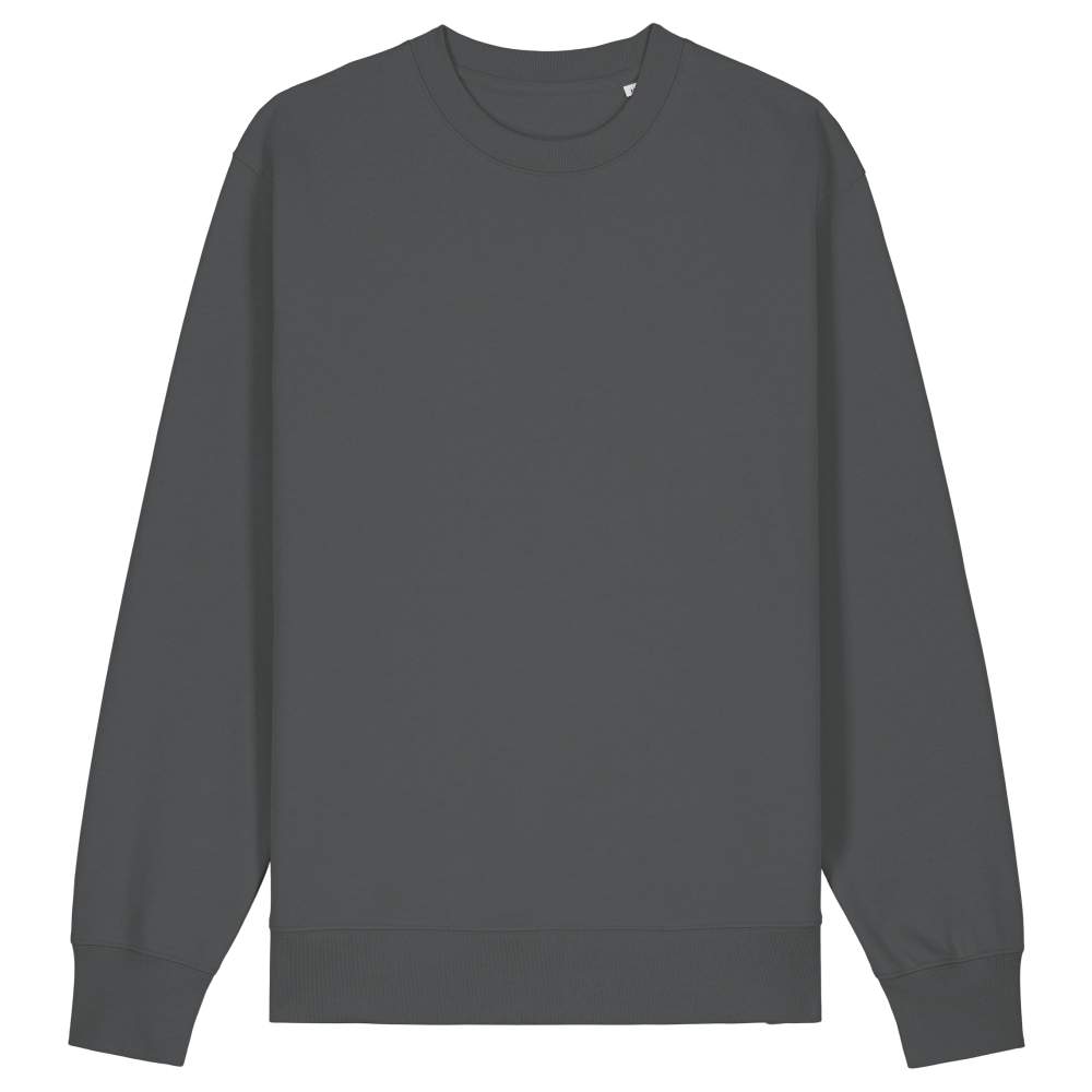 Cambio 2.0 Maglione in cotone biologico personalizzazione stsu178 - Anthracite
