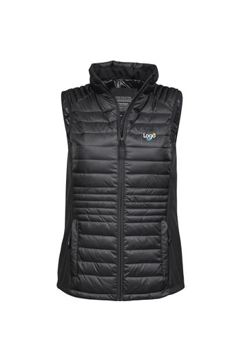 Frauen Bodywarmer Kreuzungs 9625 - Black / Black / Black