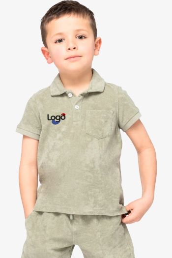 Image produit Polo de toalla terry niño ns218