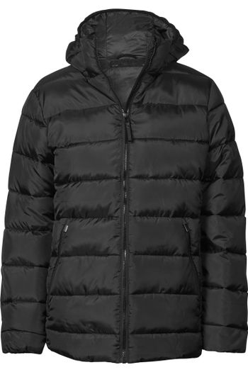 Chaqueta ligera con capucha 9647 - Black