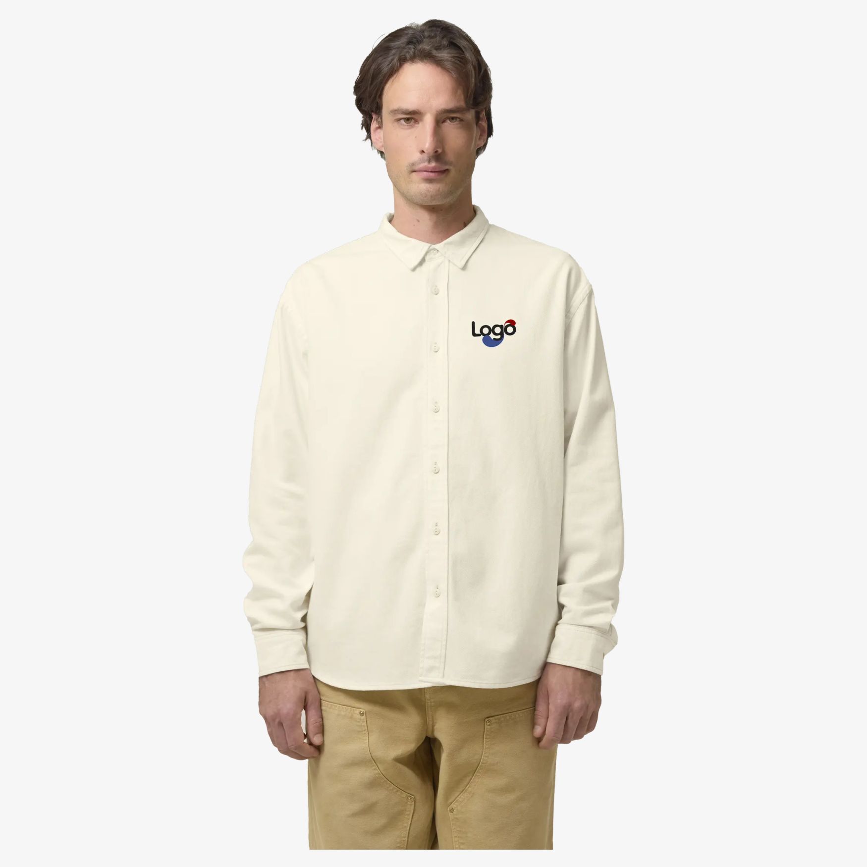 Worker shirt Organic cotton stwu975 customized