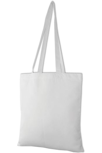 Langstieliger Tragetaschen Einkaufsbeutel Polyester pes-21 - White
