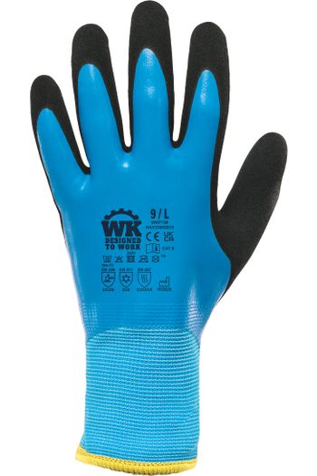 Kälteschutzhandschuhe wkp706 - Aqua blue